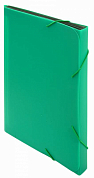 Папка с отделениями BURO -BPR6GRN, A4, 6 отделений, зеленая