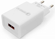 Сетевое зарядное устройство CABLEXPERT MP3A-PC-16, USB A, белое