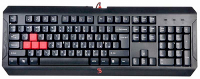 Клавиатура A4TECH Bloody Q100, USB, черная