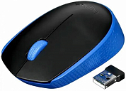 Беспроводная мышь LOGITECH M171, синяя