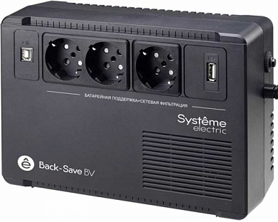 ИБП SYSTEME ELECTRIC Back-Save BV 600 (BVSE600RS)